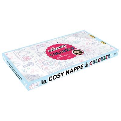 Coffret La cosy nappe à colorier, par Andrea_drw_ - Andrea_drw_ - First - Coffret - Jeux livres objets - Publicité Coffret La cosy nappe à colorier, par Andrea_drw_ - Andrea_drw_ - First - Coffret - Jeux livres objets - Publicité