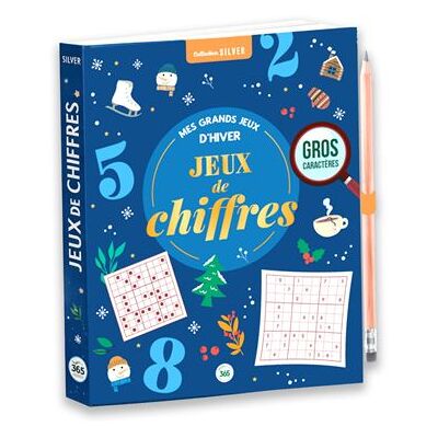 Mes grands jeux d'hiver - Jeux de chiffres - Pascal Naud - Editions 365 - broché - Livre-jeu - Publicité Mes grands jeux d'hiver - Jeux de chiffres - Pascal Naud - Editions 365 - broché - Livre-jeu - Publicité