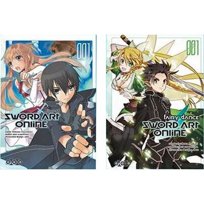Pack Sword Art Online Aincrad + Fairy Dance - Reki Kawahara - Ototo - Coffret - Manga - Publicité Pack Sword Art Online Aincrad + Fairy Dance - Reki Kawahara - Ototo - Coffret - Manga - Publicité