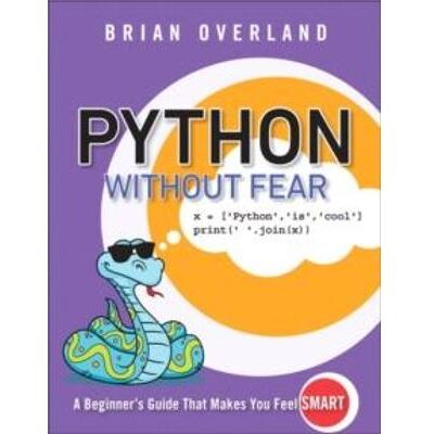 Inconnu Python Without Fear by Brian Overland Paperback Book - Publicité Inconnu Python Without Fear by Brian Overland Paperback Book - Publicité