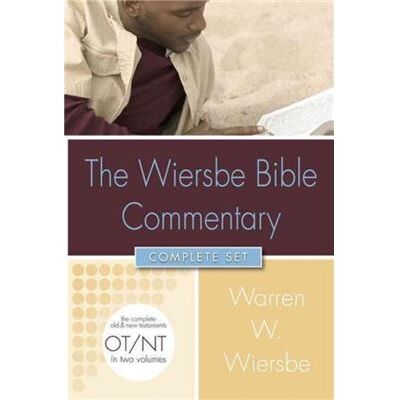 David C Cook Wiersbe Bible Commentary 2 Vol Set by Dr Warren W Wiersbe - Publicité David C Cook Wiersbe Bible Commentary 2 Vol Set by Dr Warren W Wiersbe - Publicité