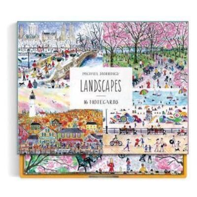 Michael Storrings Landscapes Blank Greeting Card Assortment by Galison - Publicité Michael Storrings Landscapes Blank Greeting Card Assortment by Galison - Publicité