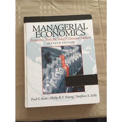 Pearson Managerial Economics Paul G. Keat - Publicité Pearson Managerial Economics Paul G. Keat - Publicité