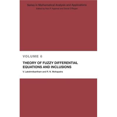 Routledge Theory of Fuzzy Differential Equations and Inclusions by V. Lakshmikantham - Publicité Routledge Theory of Fuzzy Differential Equations and Inclusions by V. Lakshmikantham - Publicité
