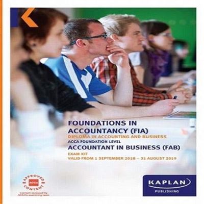 Inconnu FAB ACCOUNTANT IN BUSINESS EXAM KIT by Kaplan Publishing - Publicité Inconnu FAB ACCOUNTANT IN BUSINESS EXAM KIT by Kaplan Publishing - Publicité