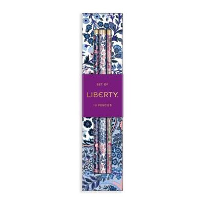 Galison Liberty Tanjore Gardens Pencil Set - Publicité Galison Liberty Tanjore Gardens Pencil Set - Publicité