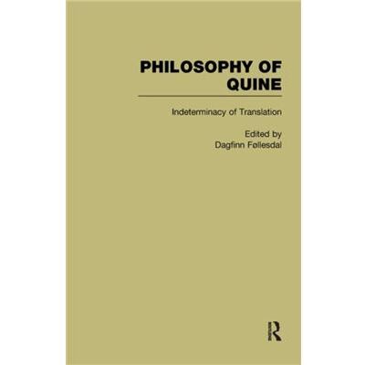 Routledge Indeterminacy of Translation - Publicité Routledge Indeterminacy of Translation - Publicité