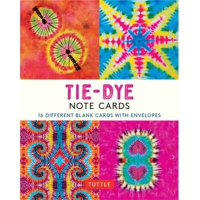 Tuttle Publishing TieDye 16 Note Cards - Publicité Tuttle Publishing TieDye 16 Note Cards - Publicité