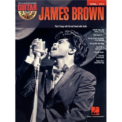 Hal Leonard James Brown Guitar PlayAlong Volume 171 by By artist James Brown - Publicité Hal Leonard James Brown Guitar PlayAlong Volume 171 by By artist James Brown - Publicité