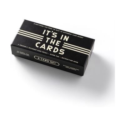 Its In The Cards Playing Card Game Set by Galison - Publicité Its In The Cards Playing Card Game Set by Galison - Publicité