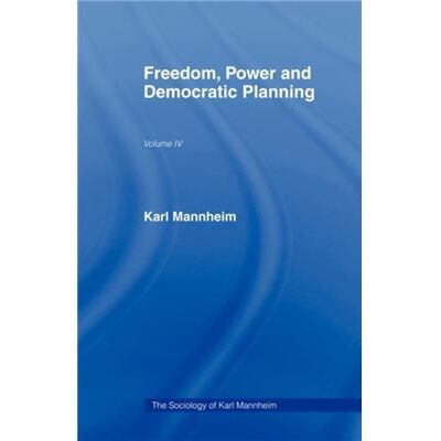 Routledge Freedom Power Democ Plan V 4 by Karl Mannheim - Publicité Routledge Freedom Power Democ Plan V 4 by Karl Mannheim - Publicité