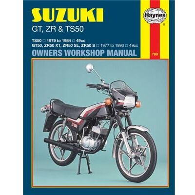 Haynes Manuals Inc Suzuki GT ZR TS50 77 90 Haynes Repair Manual by Haynes Publishing - Publicité Haynes Manuals Inc Suzuki GT ZR TS50 77 90 Haynes Repair Manual by Haynes Publishing - Publicité