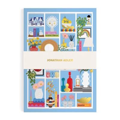 Jonathan Adler Shelfie A5 Softcover Journal by Galison - Publicité Jonathan Adler Shelfie A5 Softcover Journal by Galison - Publicité