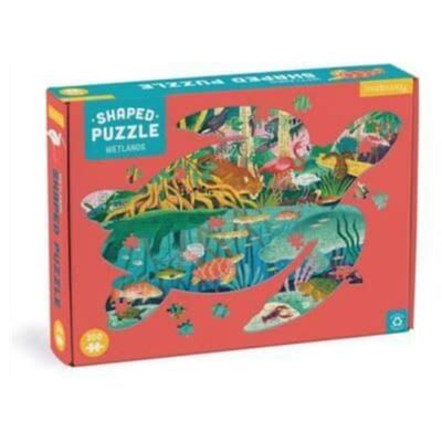 Galison Wetlands 300 Piece Shaped Scene Puzzle by Mudpuppy - Publicité Galison Wetlands 300 Piece Shaped Scene Puzzle by Mudpuppy - Publicité