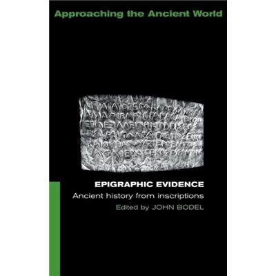 Routledge Epigraphic Evidence by Edited by John Bodel Paperback Book - Publicité Routledge Epigraphic Evidence by Edited by John Bodel Paperback Book - Publicité