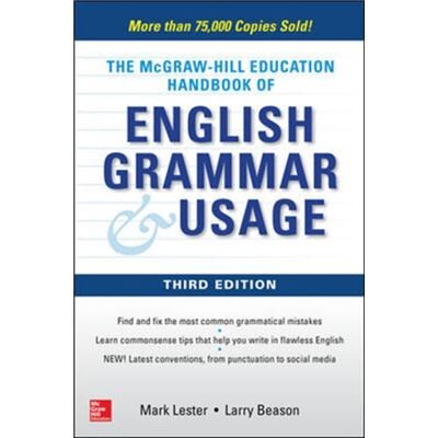 Inconnu McGrawHill Education Handbook of English Grammar Usage by Mark Lester - Publicité Inconnu McGrawHill Education Handbook of English Grammar Usage by Mark Lester - Publicité