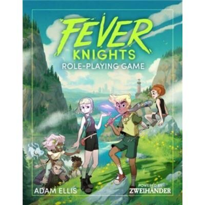 Andrews McMeel Publishing Fever Knights RolePlaying Game by Gabriel Hicks - Publicité Andrews McMeel Publishing Fever Knights RolePlaying Game by Gabriel Hicks - Publicité