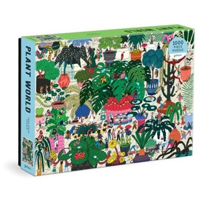 Galison Plant World 1000 Piece Puzzle - Publicité Galison Plant World 1000 Piece Puzzle - Publicité