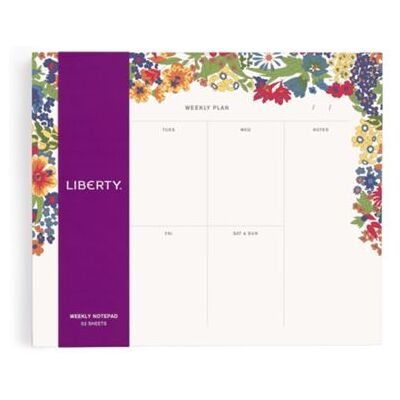 Galison Liberty Margaret Annie Weekly Notepad - Publicité Galison Liberty Margaret Annie Weekly Notepad - Publicité