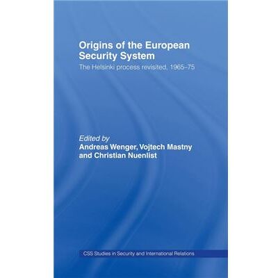 Routledge Origins of the European Security System by Andreas Wenger - Publicité Routledge Origins of the European Security System by Andreas Wenger - Publicité