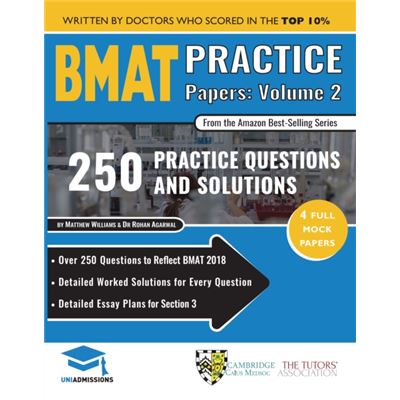Inconnu BMAT Practice Papers Volume 2 by Dr Rohan Agarwal - Publicité Inconnu BMAT Practice Papers Volume 2 by Dr Rohan Agarwal - Publicité