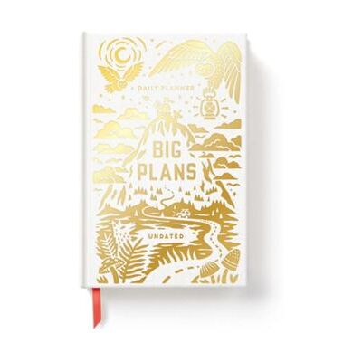 Big Plans Undated Standard Planner by Galison - Publicité Big Plans Undated Standard Planner by Galison - Publicité