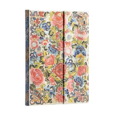 Pear Garden Peking Opera Embroidery Midi Lined Hardcover Journal by Paperblanks - Publicité Pear Garden Peking Opera Embroidery Midi Lined Hardcover Journal by Paperblanks - Publicité