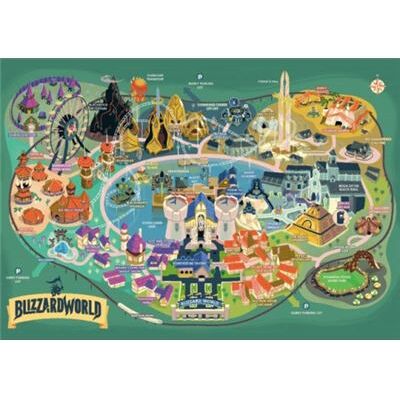 Blizzard World Puzzle by Compiled by Blizzard Entertainment - Publicité Blizzard World Puzzle by Compiled by Blizzard Entertainment - Publicité