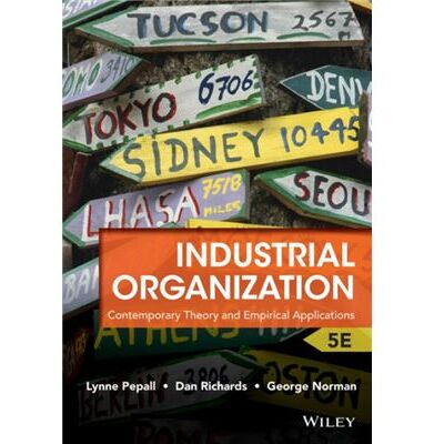 Industrial Organization by George Tufts University Norman - Publicité Industrial Organization by George Tufts University Norman - Publicité