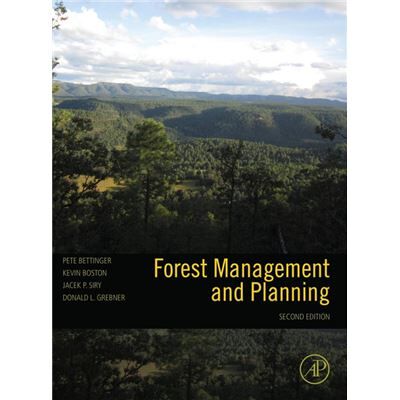 Inconnu Forest Management and Planning by Grebner Donald L. Department of Forestry Mississippi State University USA Hardcover Book - Publicité Inconnu Forest Management and Planning by Grebner Donald L. Department of Forestry Mississippi State University USA Hardcover Book - Publicité