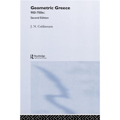 Routledge Geometric Greece by J.N. Coldstream Hardcover Book - Publicité Routledge Geometric Greece by J.N. Coldstream Hardcover Book - Publicité