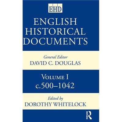 English Historical Documents 5001041 by D Whitelock - Publicité English Historical Documents 5001041 by D Whitelock - Publicité
