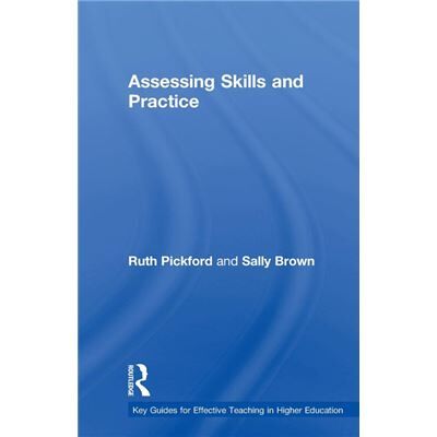 Routledge Assessing Skills and Practice by Sally Brown - Publicité Routledge Assessing Skills and Practice by Sally Brown - Publicité