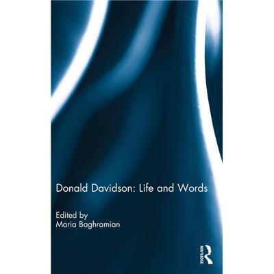 Taylor amp Francis Ltd Donald Davidson Life and Words by Maria Baghramian Hardcover Book - Publicité Taylor amp Francis Ltd Donald Davidson Life and Words by Maria Baghramian Hardcover Book - Publicité