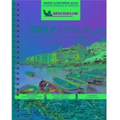 Michelin Editions des Voyages Italy Tourist and Motoring Atlas A4Spiral by Michelin - Publicité Michelin Editions des Voyages Italy Tourist and Motoring Atlas A4Spiral by Michelin - Publicité
