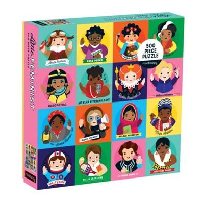 Inconnu Little Feminist 500 Piece Family Puzzle - Publicité Inconnu Little Feminist 500 Piece Family Puzzle - Publicité
