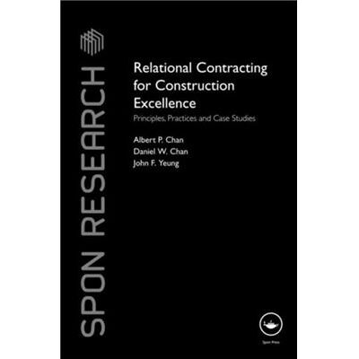 Taylor & Francis Relational Contracting for Construction Excellence by Albert P Chan - Publicité Taylor & Francis Relational Contracting for Construction Excellence by Albert P Chan - Publicité