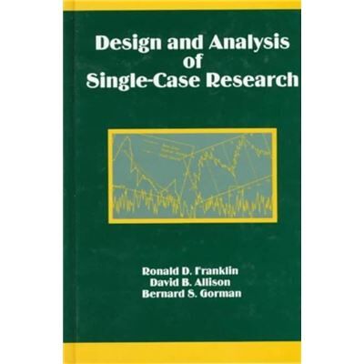 Design and Analysis of SingleCase Research - Taylor amp Francis Inc - Taylor amp Francis Inc - Livre en Anglais - Hardback - Publicité Design and Analysis of SingleCase Research - Taylor amp Francis Inc - Taylor amp Francis Inc - Livre en Anglais - Hardback - Publicité