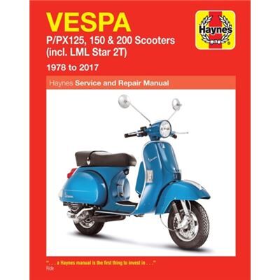 Haynes Publishing Group Vespa PPX125 150 200 Scooters incl. LML Star 2T 7817 by Haynes Publishing - Publicité Haynes Publishing Group Vespa PPX125 150 200 Scooters incl. LML Star 2T 7817 by Haynes Publishing - Publicité