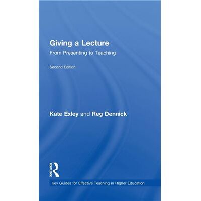 Routledge Giving a Lecture by Kate Exley - Publicité Routledge Giving a Lecture by Kate Exley - Publicité