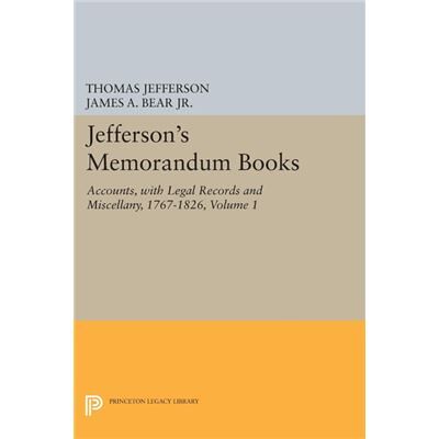 Princeton University Press Jeffersons Memorandum Books Volume 1 by Thomas Jefferson Paperback Book - Publicité Princeton University Press Jeffersons Memorandum Books Volume 1 by Thomas Jefferson Paperback Book - Publicité