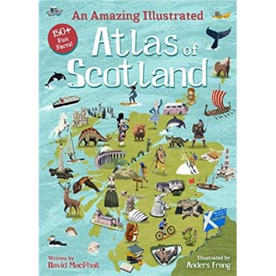 Floris Books An Amazing Illustrated Atlas of Scotland - Publicité Floris Books An Amazing Illustrated Atlas of Scotland - Publicité