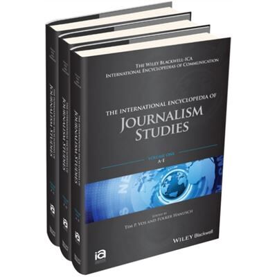 The International Encyclopedia of Journalism Studies 3 Volume Set - Publicité The International Encyclopedia of Journalism Studies 3 Volume Set - Publicité