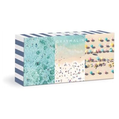 Gray Malin The Beachside 3In1 Puzzle Set by Galison - Publicité Gray Malin The Beachside 3In1 Puzzle Set by Galison - Publicité