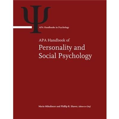 APA Handbook of Personality and Social Psychology - Publicité APA Handbook of Personality and Social Psychology - Publicité