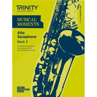 Inconnu Musical Moments Alto Saxophone Book 3 - Publicité Inconnu Musical Moments Alto Saxophone Book 3 - Publicité
