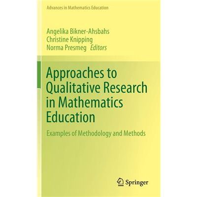 Approaches to Qualitative Research in Mathematics Education - Springer - Springer - Livre en Anglais - Hardback - Publicité Approaches to Qualitative Research in Mathematics Education - Springer - Springer - Livre en Anglais - Hardback - Publicité