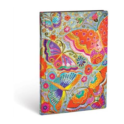 Flutterbyes Midi Unlined Softcover Flexi Journal 176 pages by Paperblanks - Publicité Flutterbyes Midi Unlined Softcover Flexi Journal 176 pages by Paperblanks - Publicité