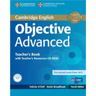 Cambridge Objective Advanced Teachers Book with Teachers Resources CDROM by Annie Broadhead - Publicité Cambridge Objective Advanced Teachers Book with Teachers Resources CDROM by Annie Broadhead - Publicité