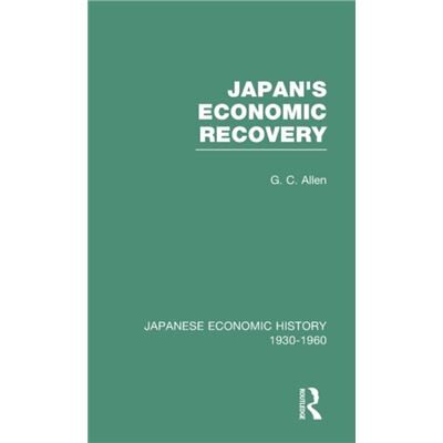 Japans Econ Recovery V 1 by G. C. Allen - Publicité Japans Econ Recovery V 1 by G. C. Allen - Publicité